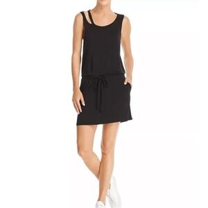 CHASER Cutout Drop-Waist Dress Drawstring tie waist pockets Size Medium